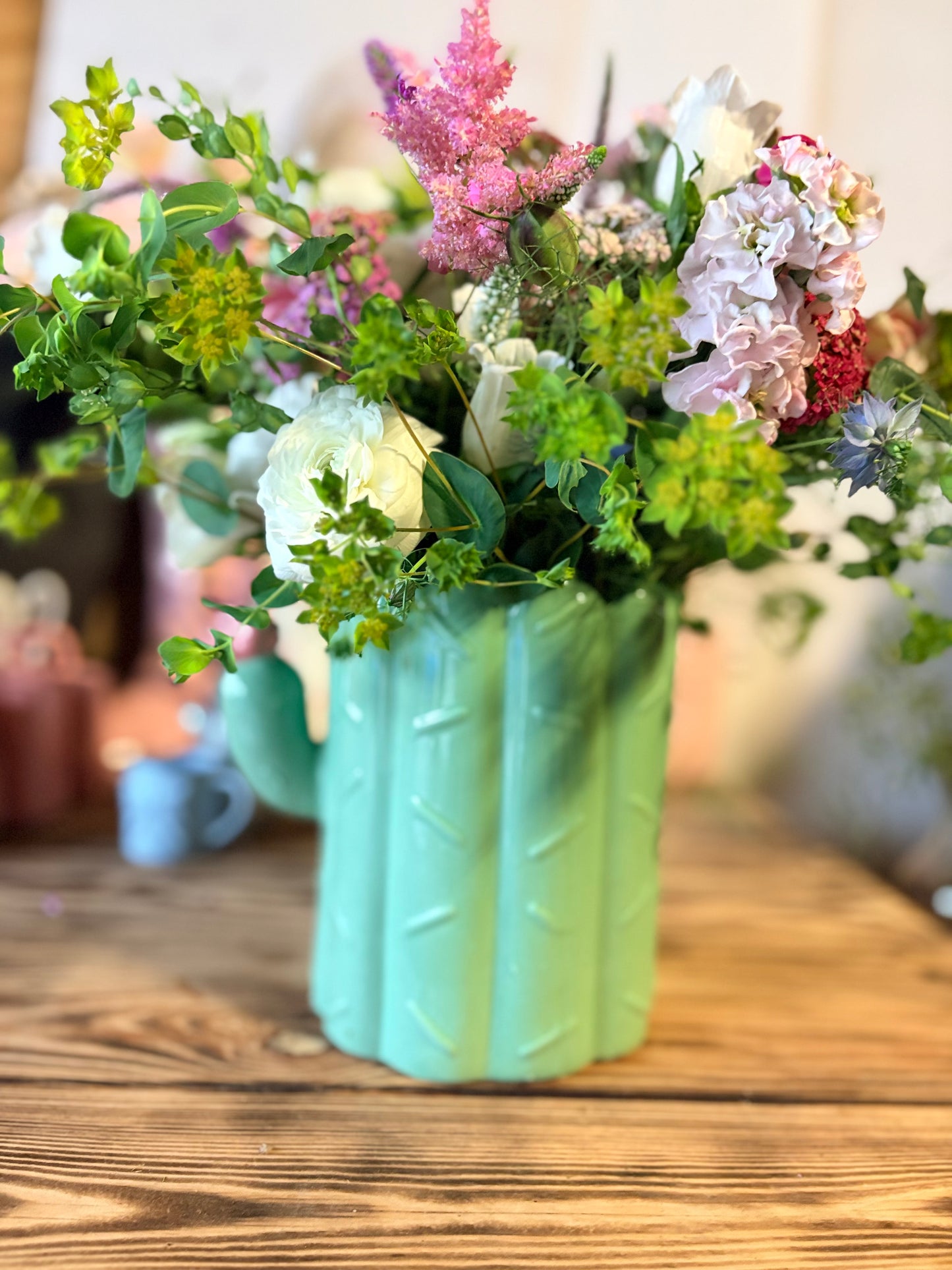 Cactus🌵 vase arrangement